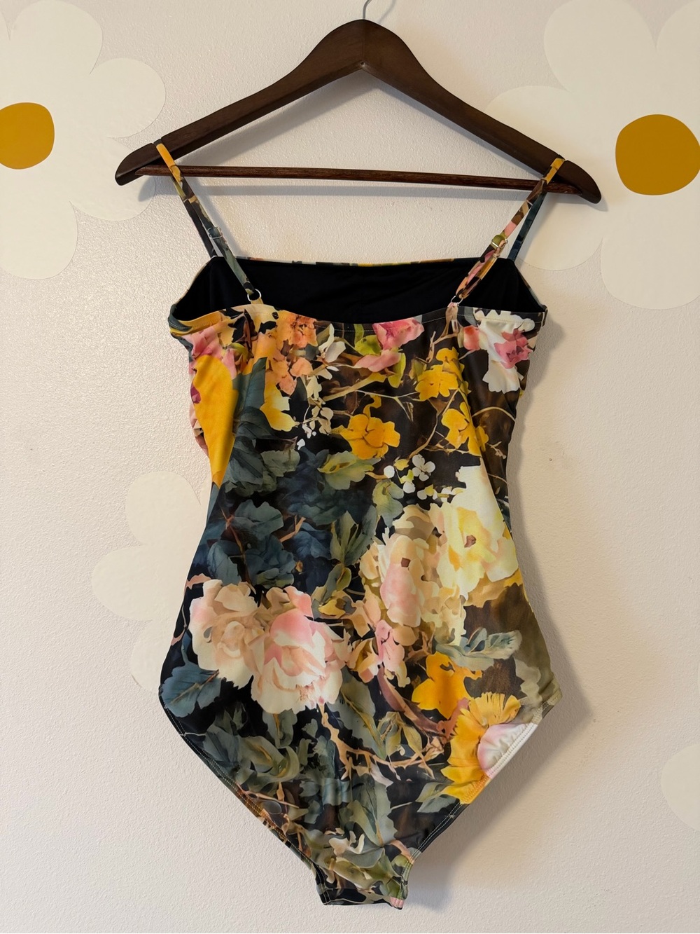 NWOT Albion Cabo One Piece Swimsuit - Rosalia Floral - Ruched Sides Square Neck - Picture 8 of 11